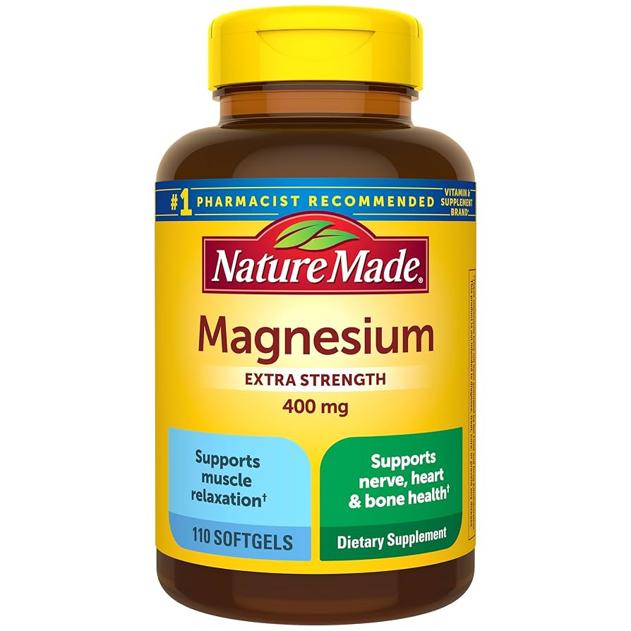Nature Made Extra Strength Magnesium Oxide 400 mg