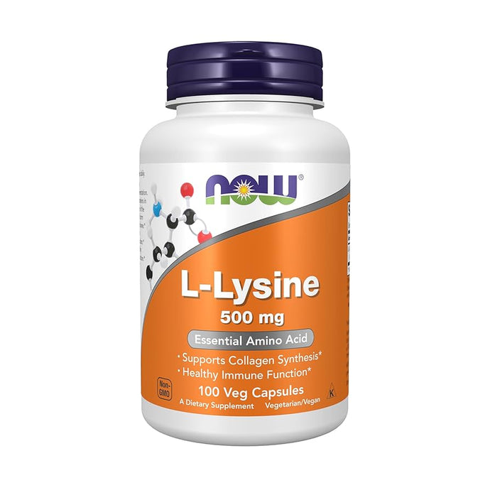NOW Foods Supplements, L-Lysine 500 mg