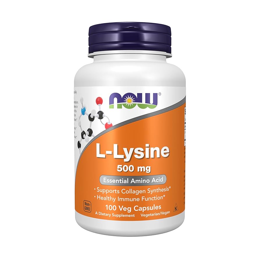 NOW Foods Supplements, L-Lysine 500 mg