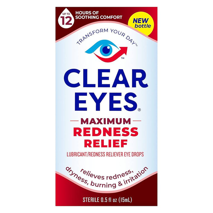 Clear Eyes Maximum Redness Relief Eye Drops 0.5 fl oz