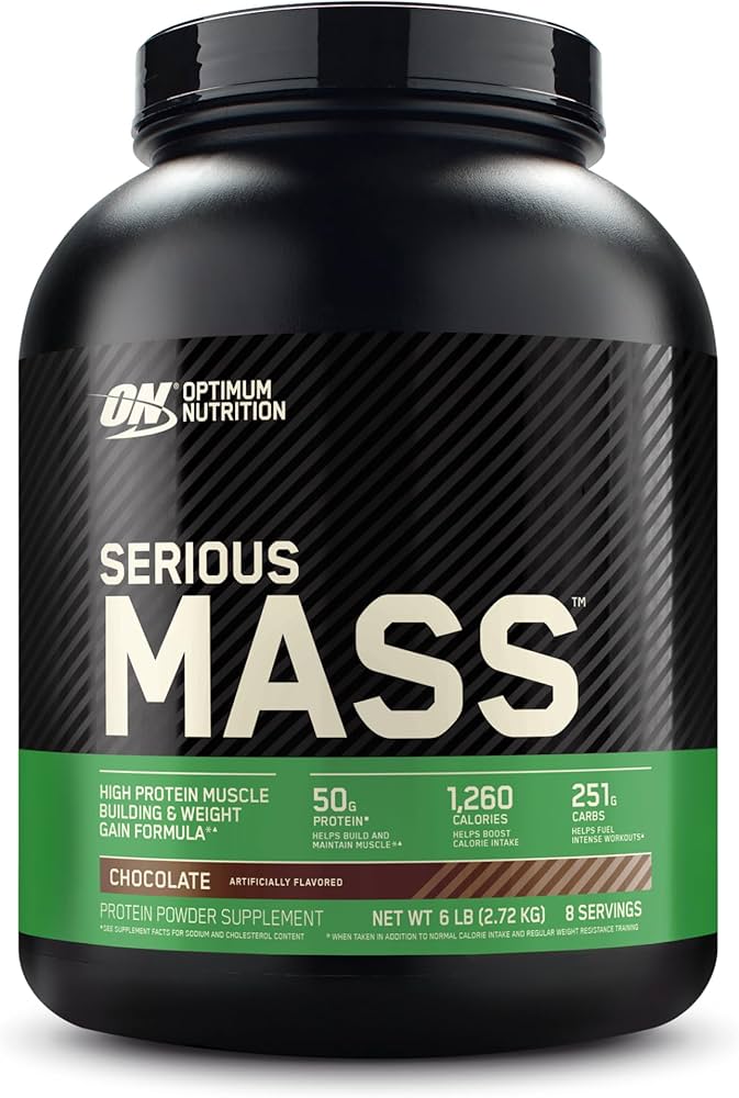 Optimum Nutrition Serious Mass Chocolate 2.72kg