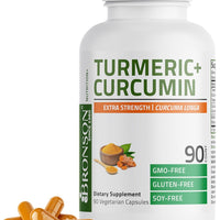 💊 Turmeric Curcumin Extra Strength – 2565 mg 📦 90 capsules véganes DLC 11/2026
