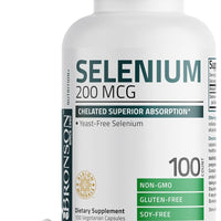 💊 Bronson – Sélénium 200 mcg 📦 100 capsules 📅 DLC : 04/2026