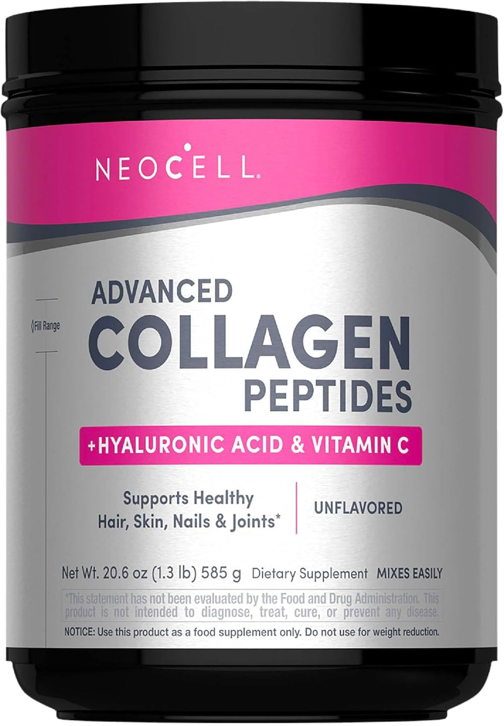 Advanced Collagen Peptides+ Hyalironic Acid et Vitamin C