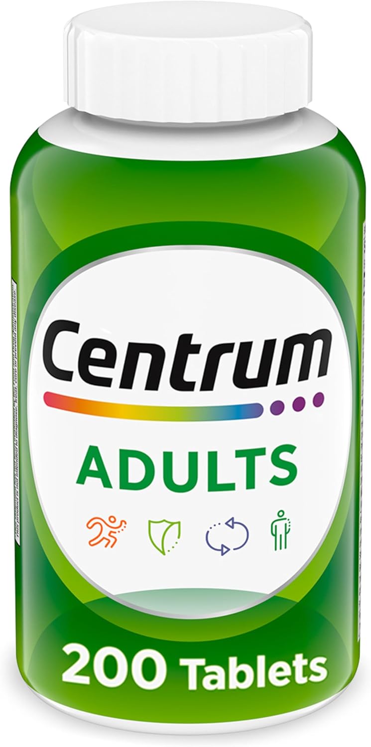 Centrum Adult Multivitamin – 200 comprimés