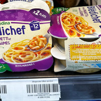Blédichef petits spaghettis et crème de légumes 230G