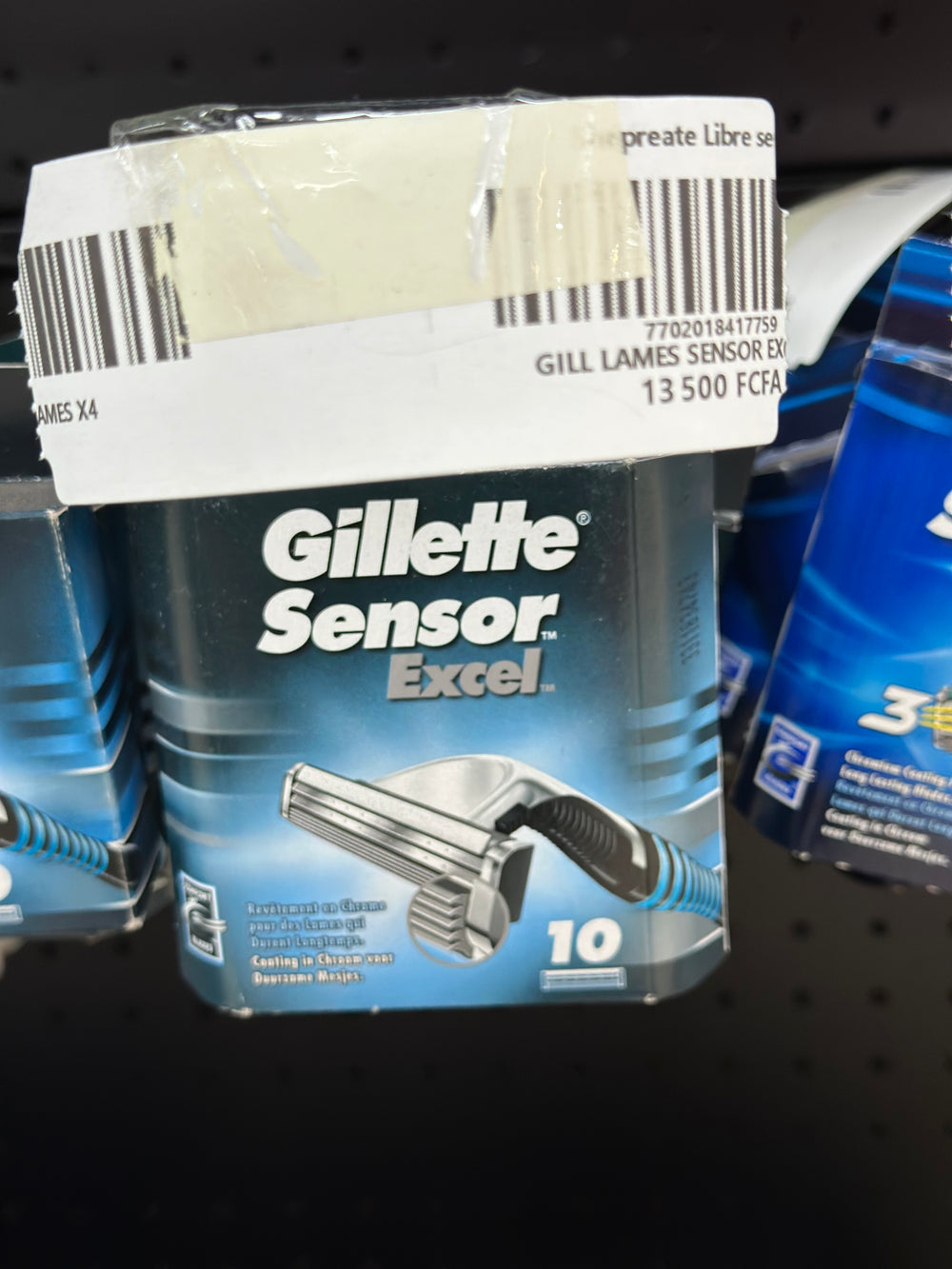 GILLETTE LAMES SENSOR EXCEL X10