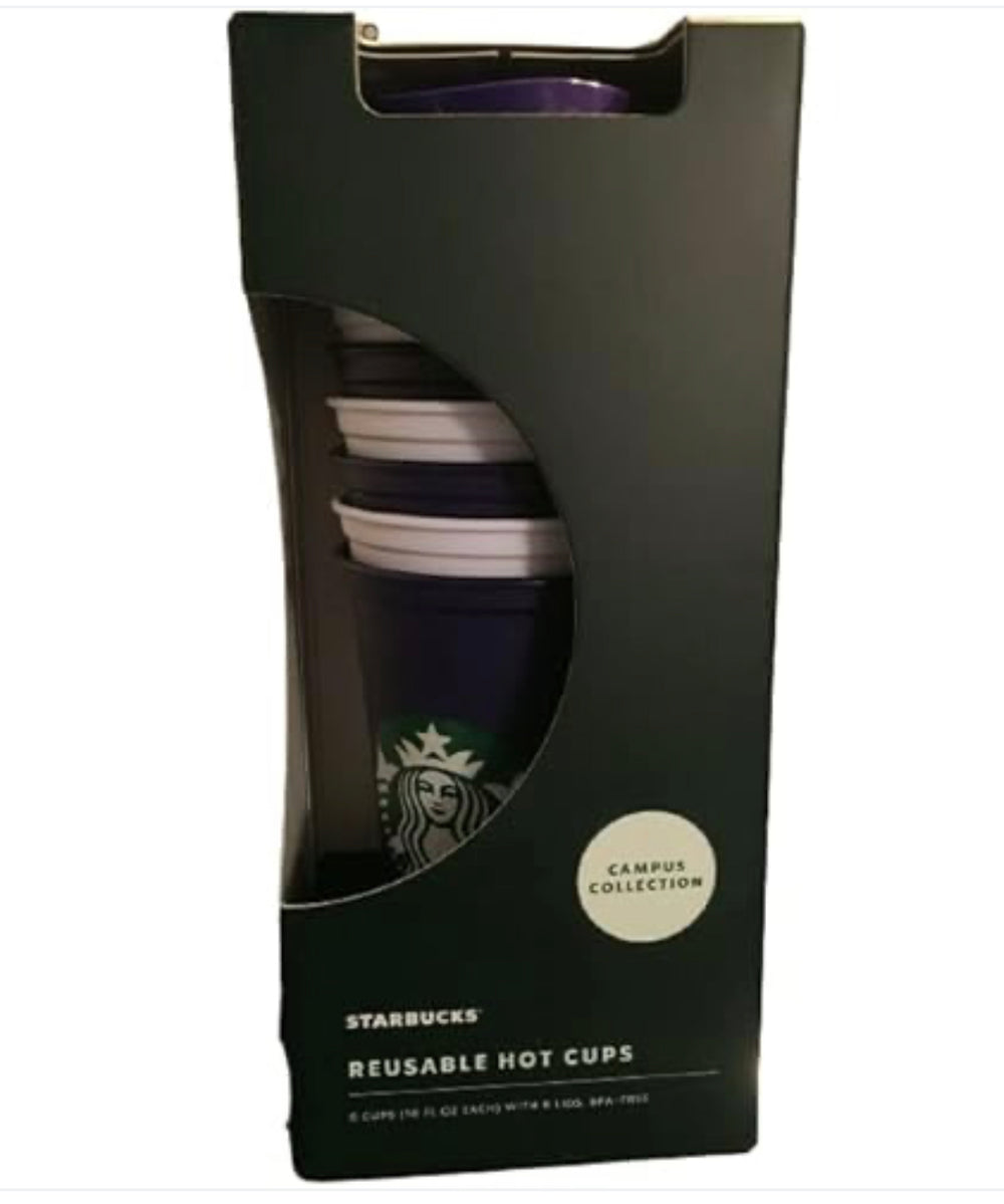 Starbucks Reusable Hot 6 Cups