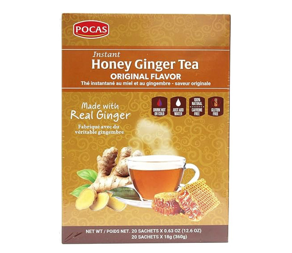 Pocas Honey Ginger Tea Original 24X20Pk DLC: Août26