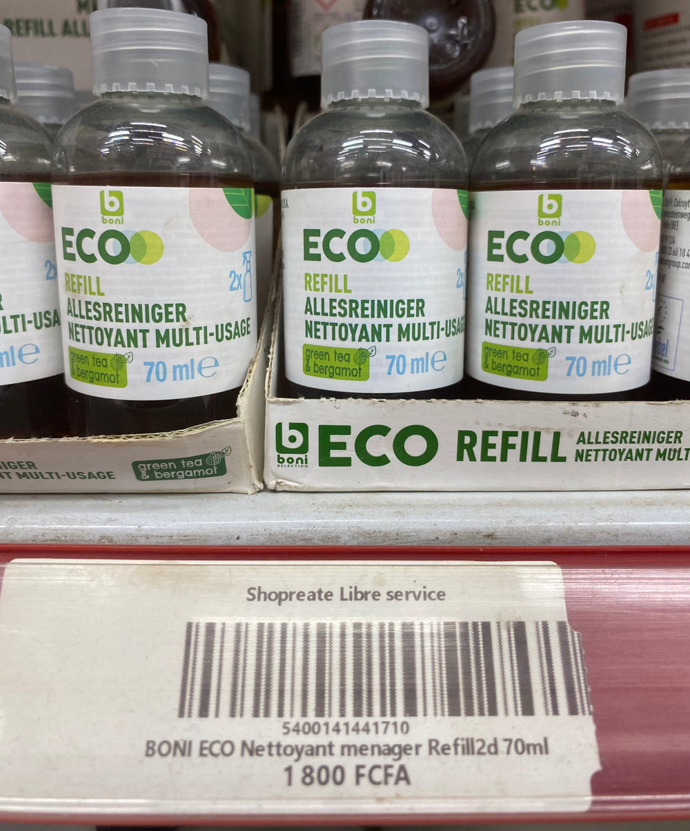 Boni Eco Nettoyant menager Reffila 2d 70ml