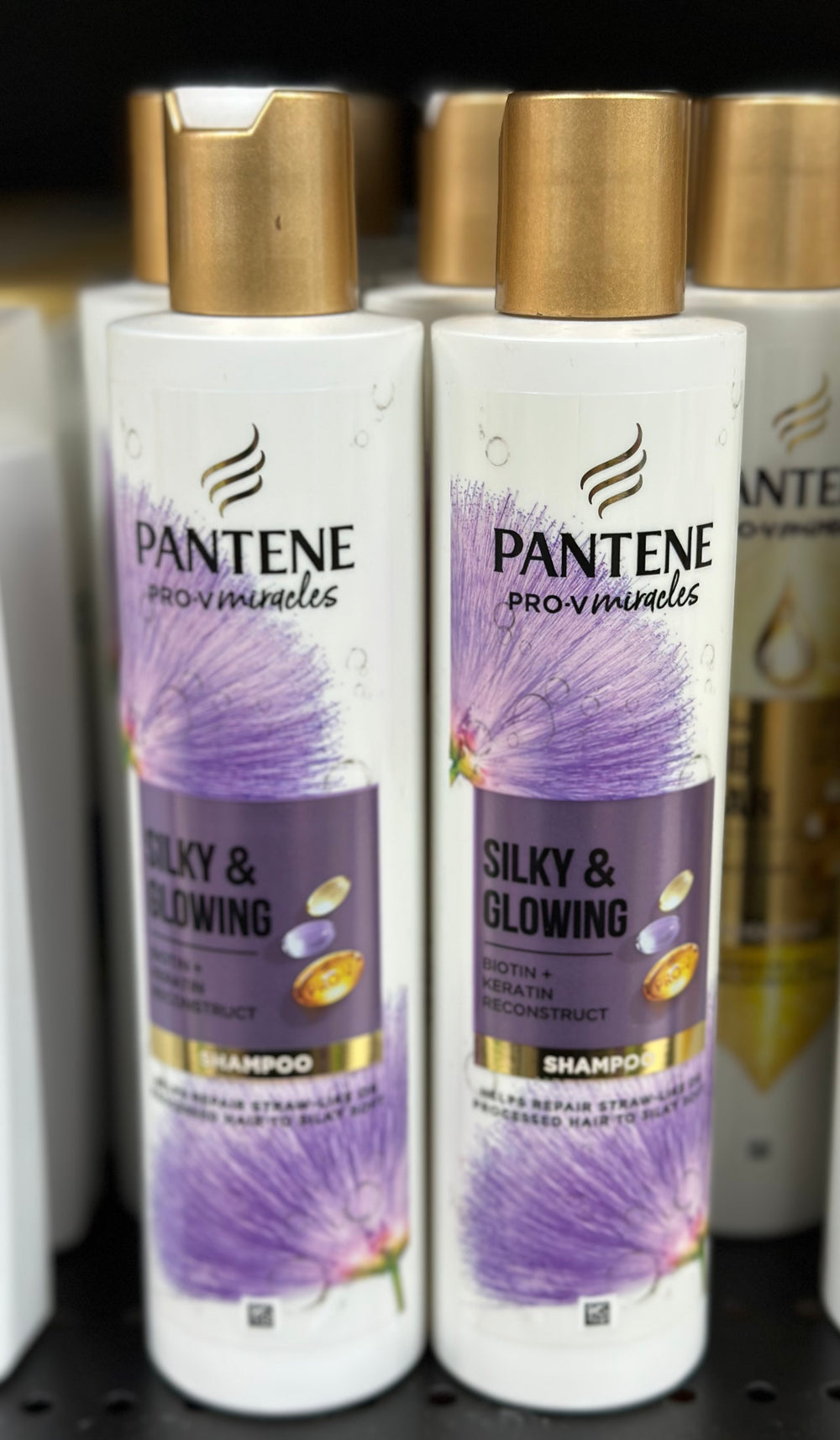 PANTENE SILKY GLOWING SHAMPOO 250ML