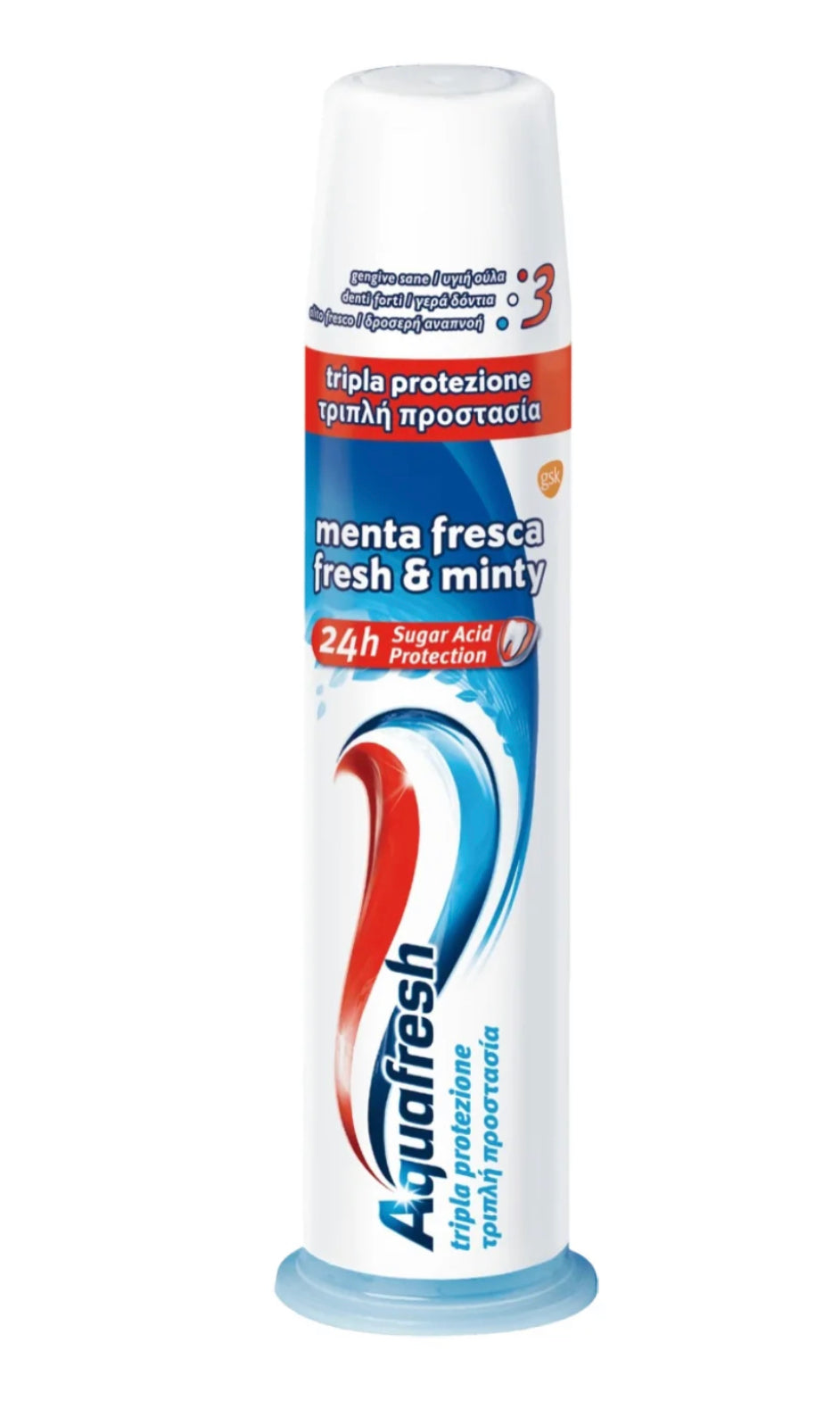Aquafresh - Toothpaste with dispenser 