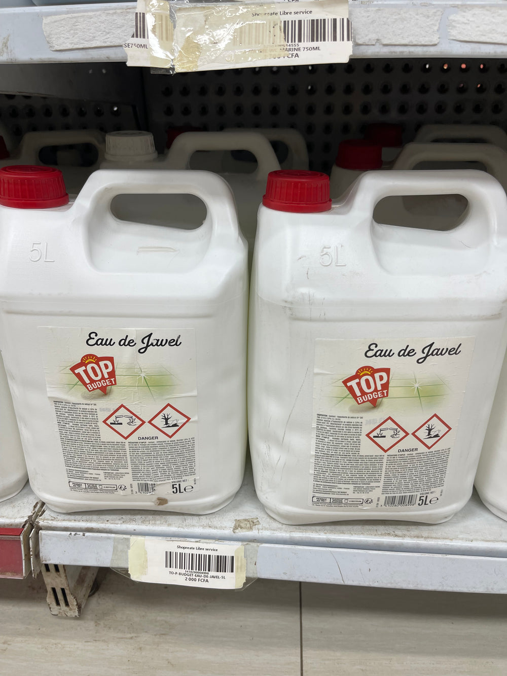 Eau de Javel Top Budget 5L