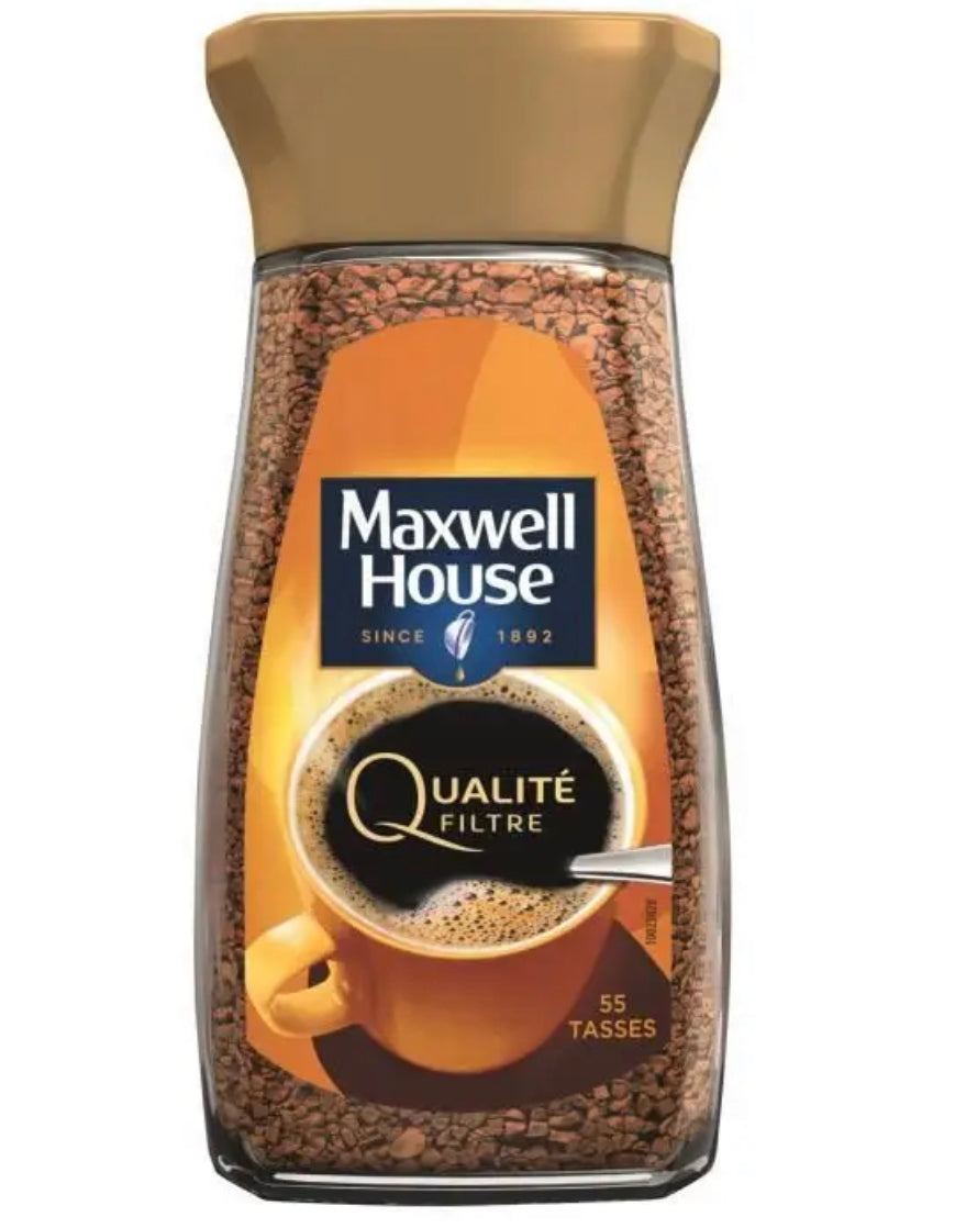 Maxwell House Café Qualité 55 Tasses DLC: Nov25