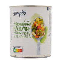 Macédoine SIMPL la boite de 800g DLC: 10/2025