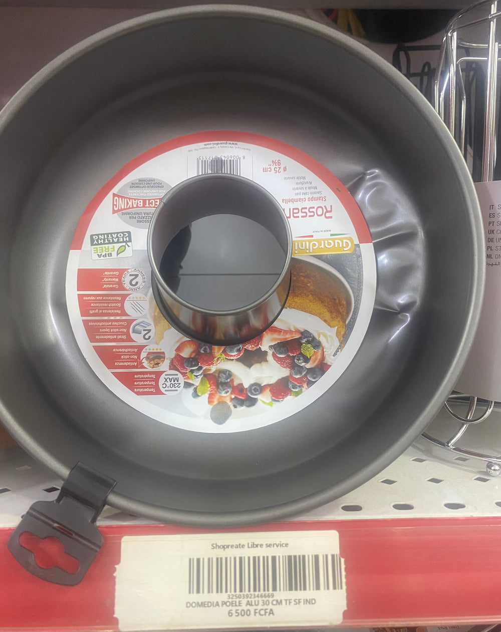 Domedia poêle Alu 30cm tf sf ind