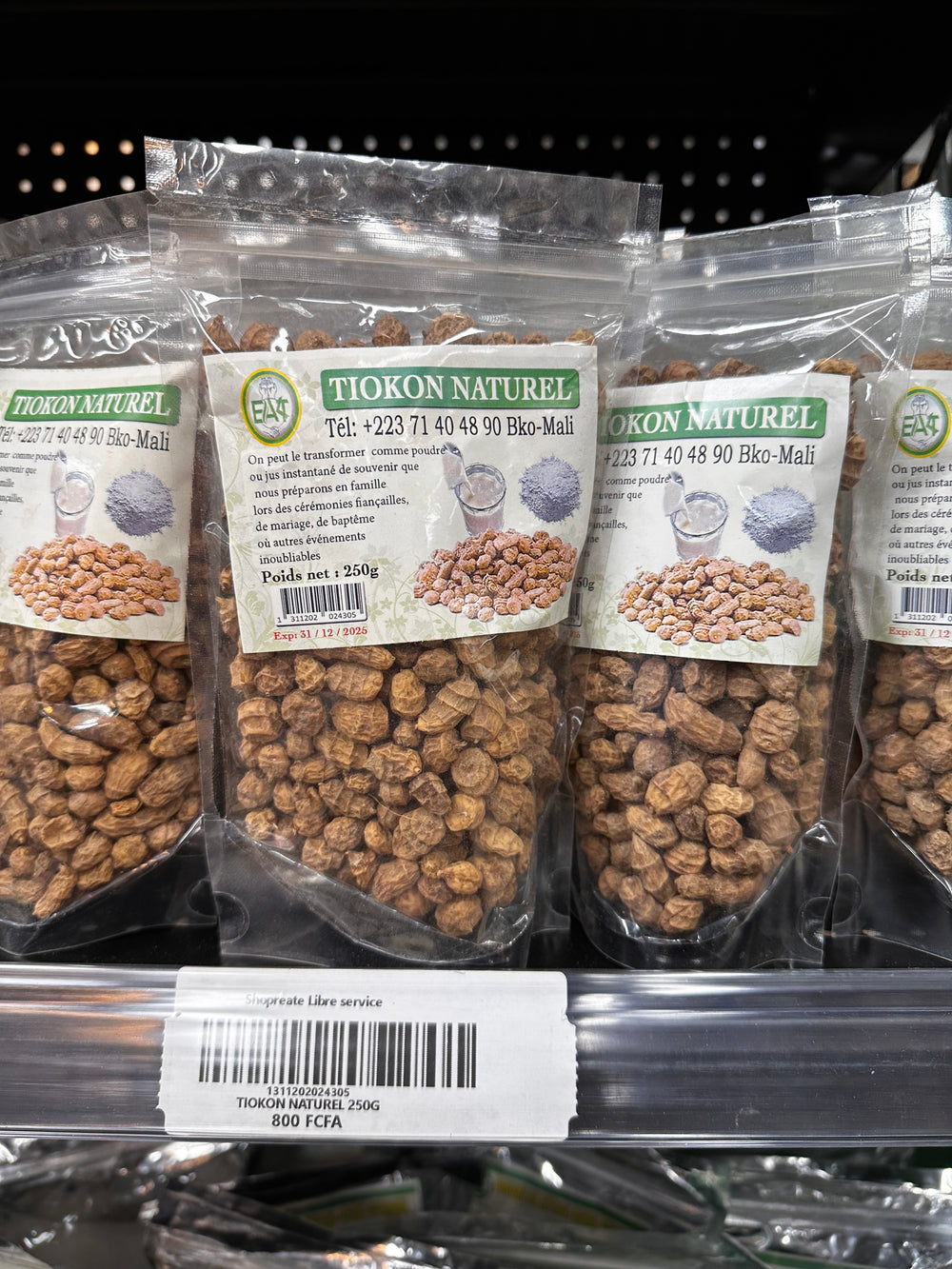 TIOKON NATUREL 250G