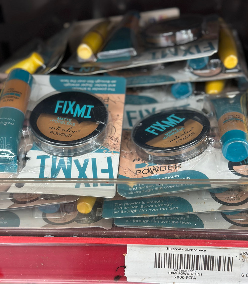 FIXMI POWDER 3 IN 1 (MASCARA, FOND DE TEINT, POUDRE)
