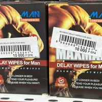 MAXMAN DELAY WIPES FOR MAN