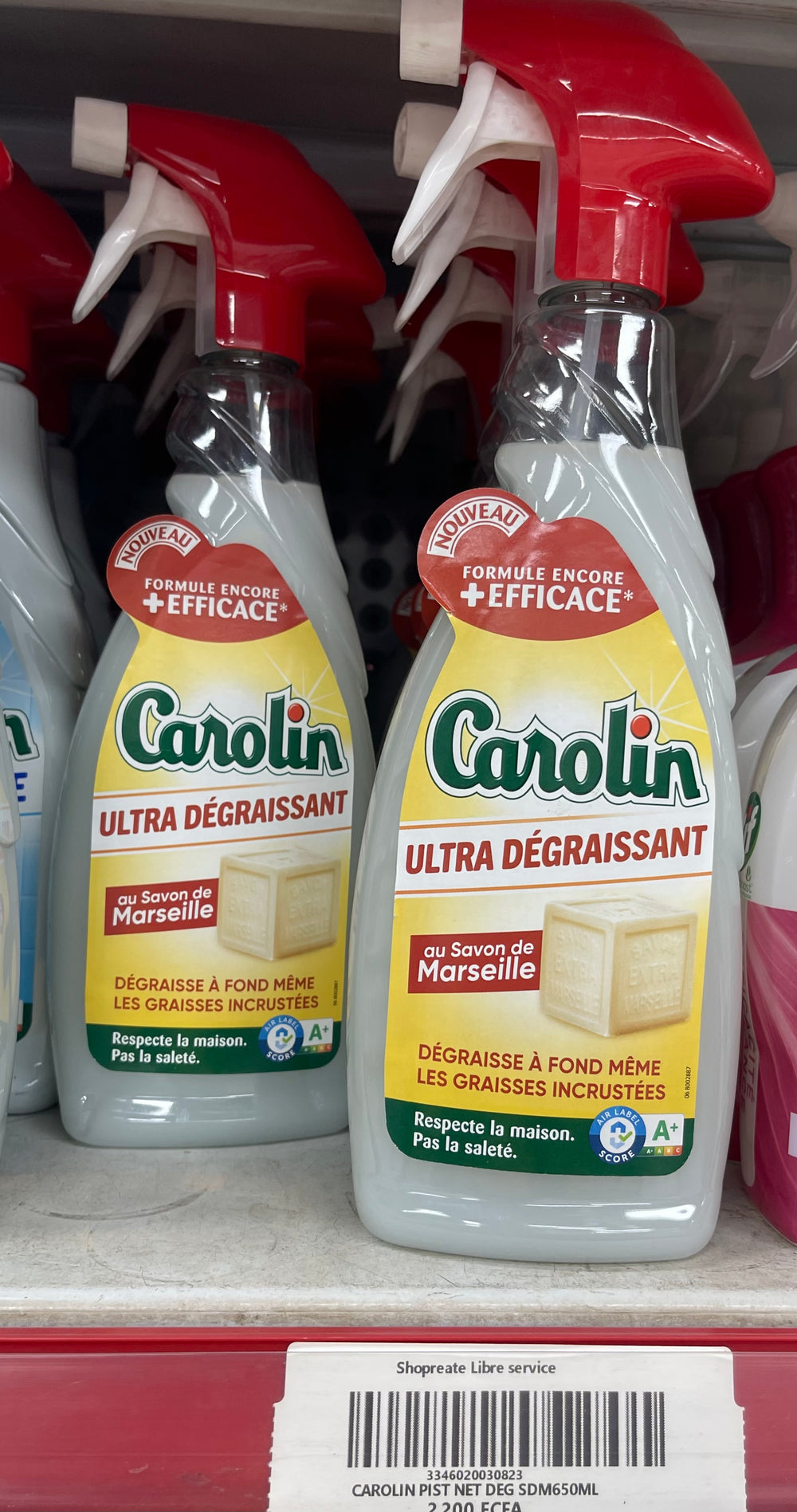 Carolin Ultra Degraissant 650 ml