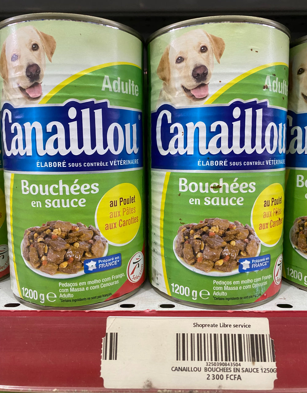 Canaillou Bouchees En Sauce 124g