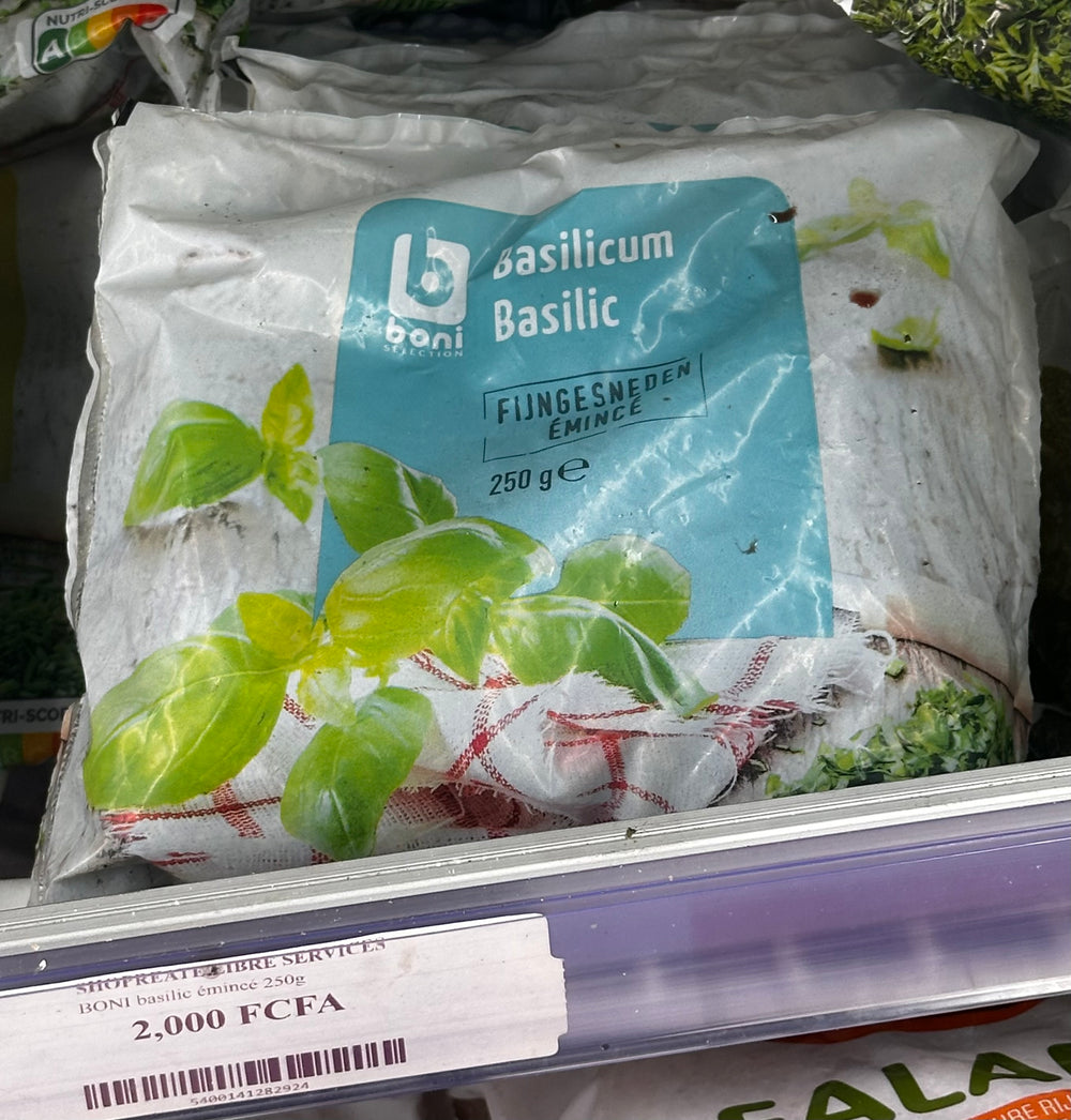 BONI basilic émince 250g