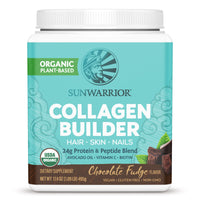Sunwarrior Organic Collagen Builder Chocolate Fudge - 495g