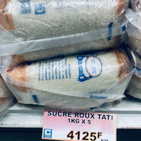 Sucre Rouge Tati 1kg x 5