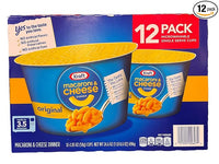 
              Kraft Original Macaroni and Cheese Easy Microwavable Dinner 1
            