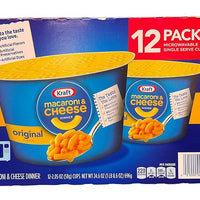 Kraft Original Macaroni and Cheese Easy Microwavable Dinner 1