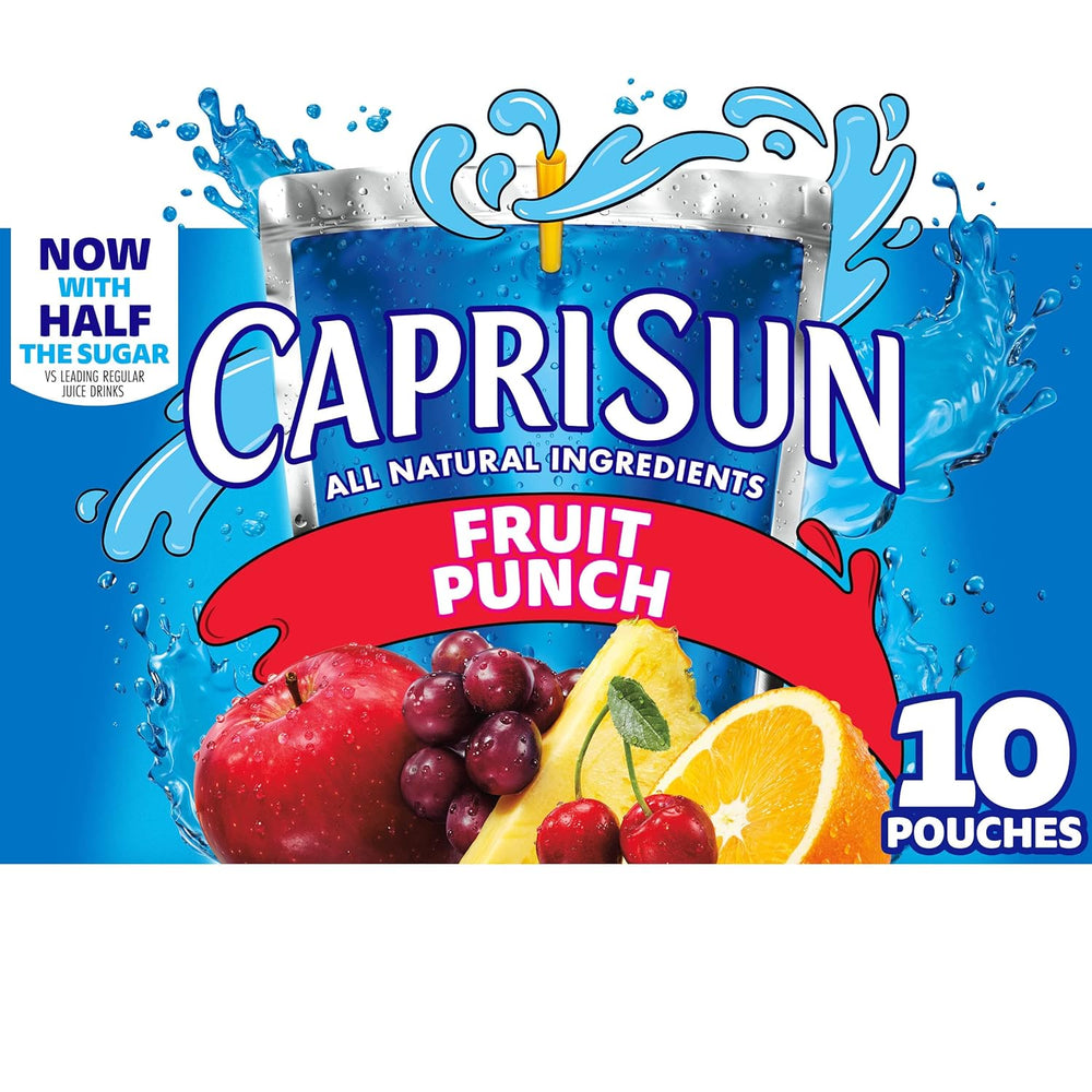 Capri Sun Fruit Punch 177 mL: DLC:08-Dec-2025
