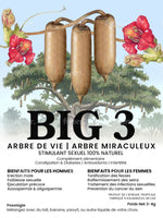 
              BIG 3 | Kigelia Africana | 24 Gélules | Aphrodisiac 100% Naturel
            