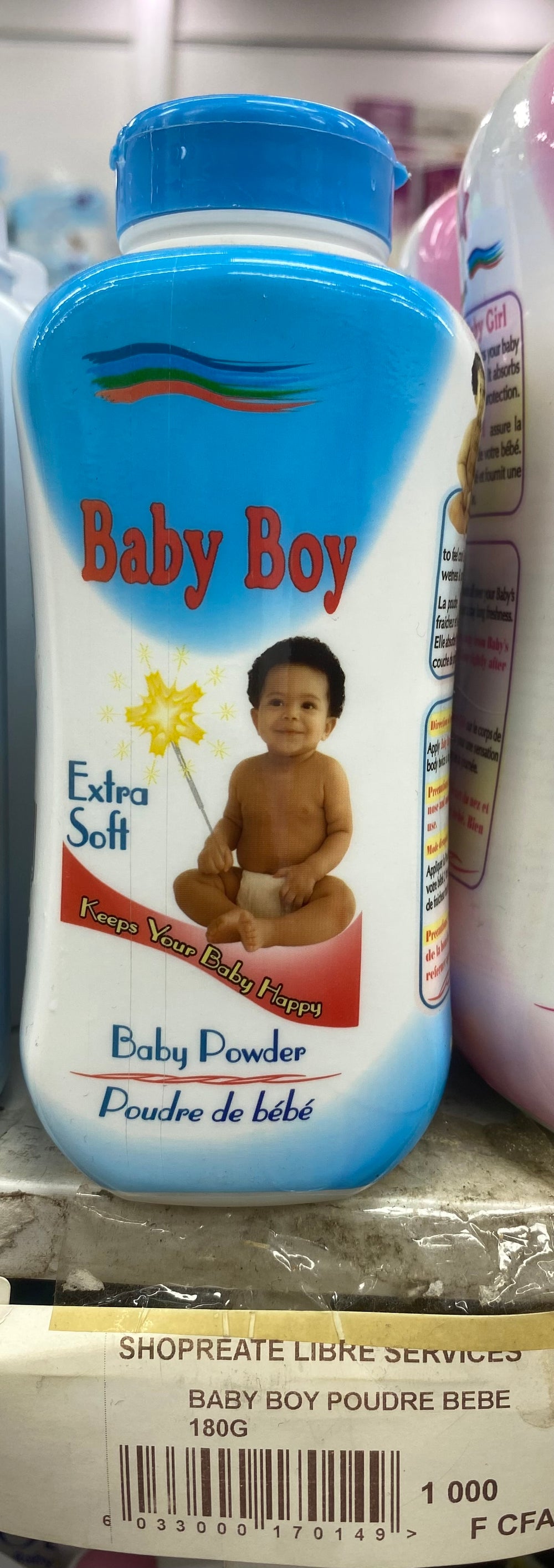 Baby boy Poudre bébé 180g