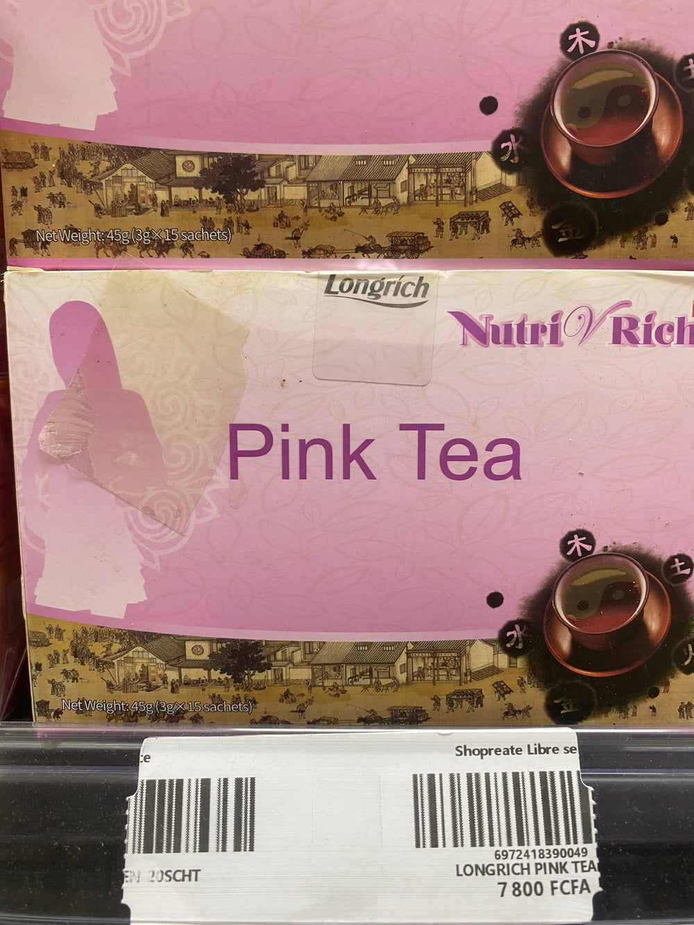 LONGRICH PINK TEA