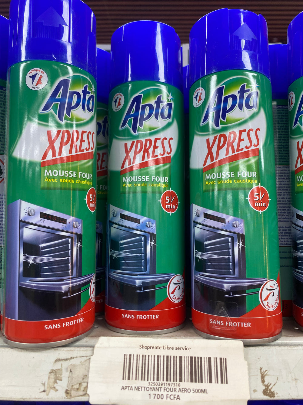 Apta Nettoyant Four Aero 500Ml
