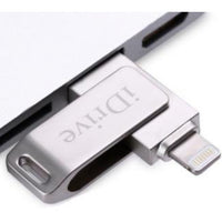 Support de stockage numérique pour iPhone iDrive Metallic 16Go