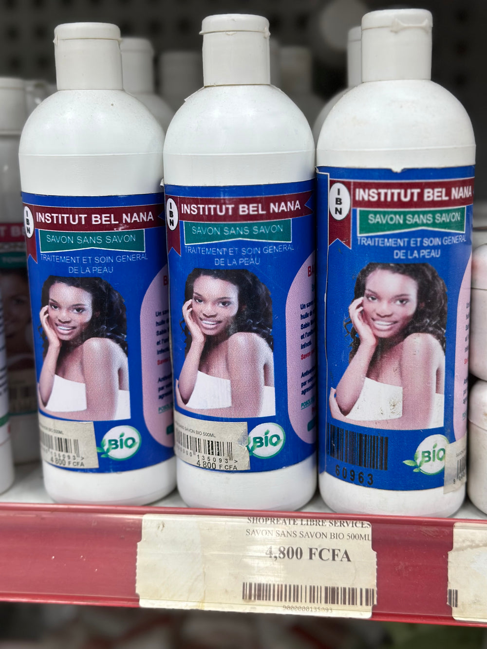 Institut Bel Nana Savon sans Savon Bio 500ml
