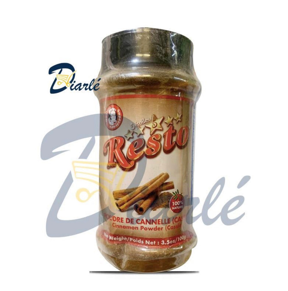 RESTO EPICES POUDRE DE CANNELLE 100g DLC: Février 2027