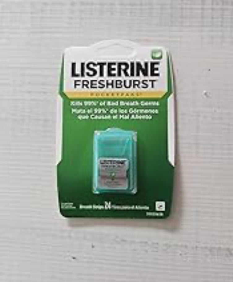 Listerine 24 bandes rafraichissantes d'haleine