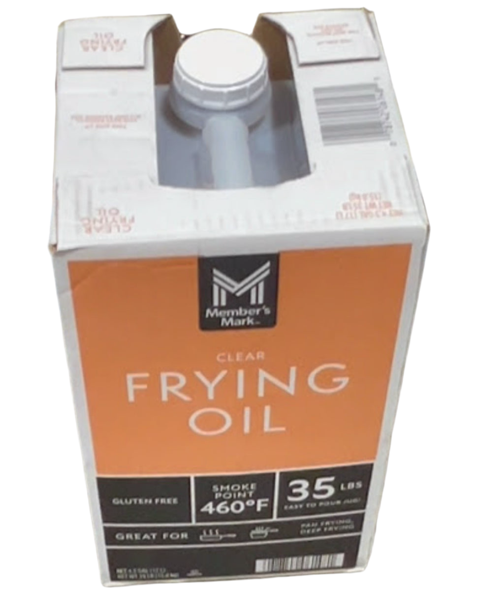 Member's Mark 100% Pure Clear Frying Oil (15.8 kg) DLC: 22Janv26