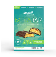 
              No Sugar Company Metabar Chocolate, Caramel and Peanut Butter Flavor Bars, 4 Count, 40 g
            