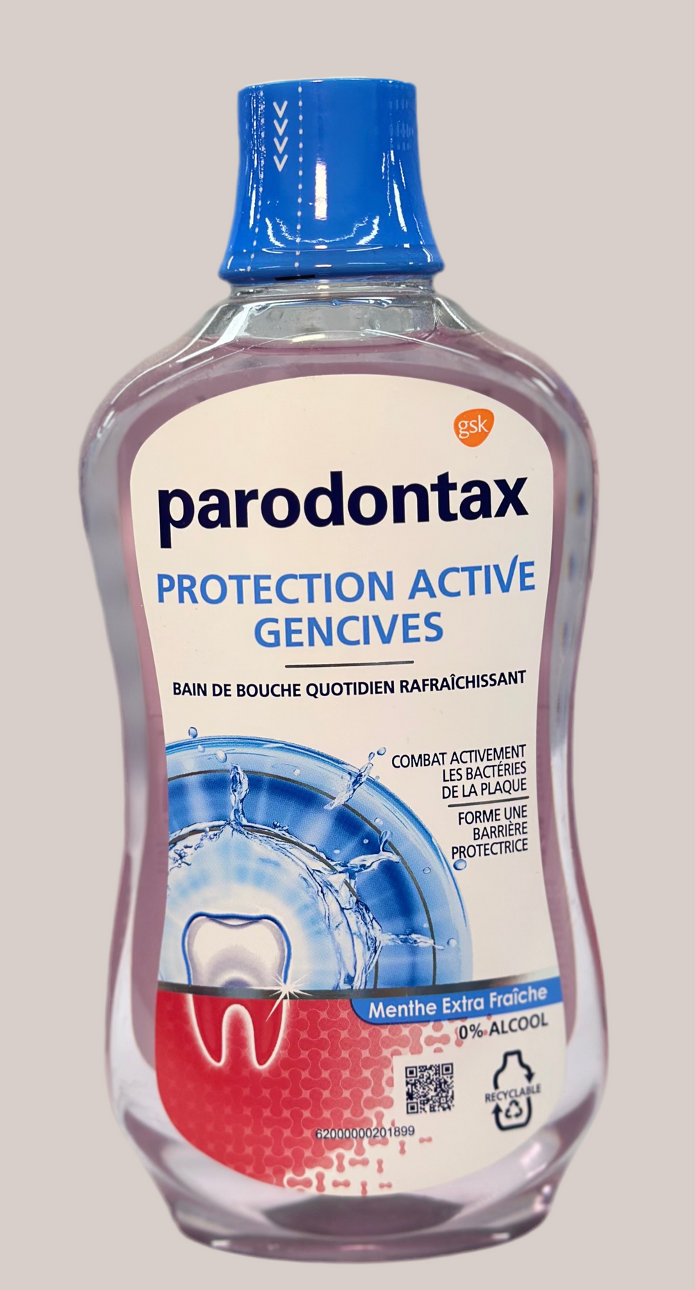 Parodontax Bain de Bouche Quotidien Rafraîchissante 500ml