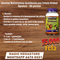 
              Kirkland Signature Children's Daily Multivitamin Gummies 160 gummies
            