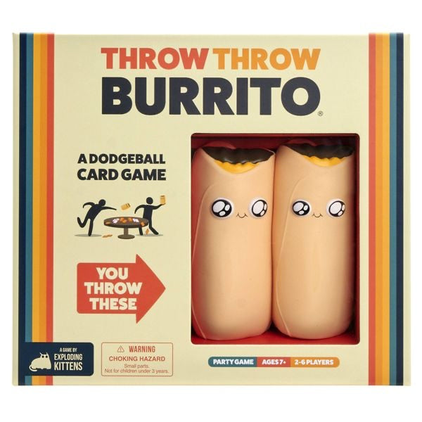 Throw Throw Burrito par Exploding Kittens - Un jeu de cartes Dodgeball