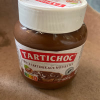 Pâte a tartiner aux noisettes - TARTICHOC - (400 g) DLC: Janv26