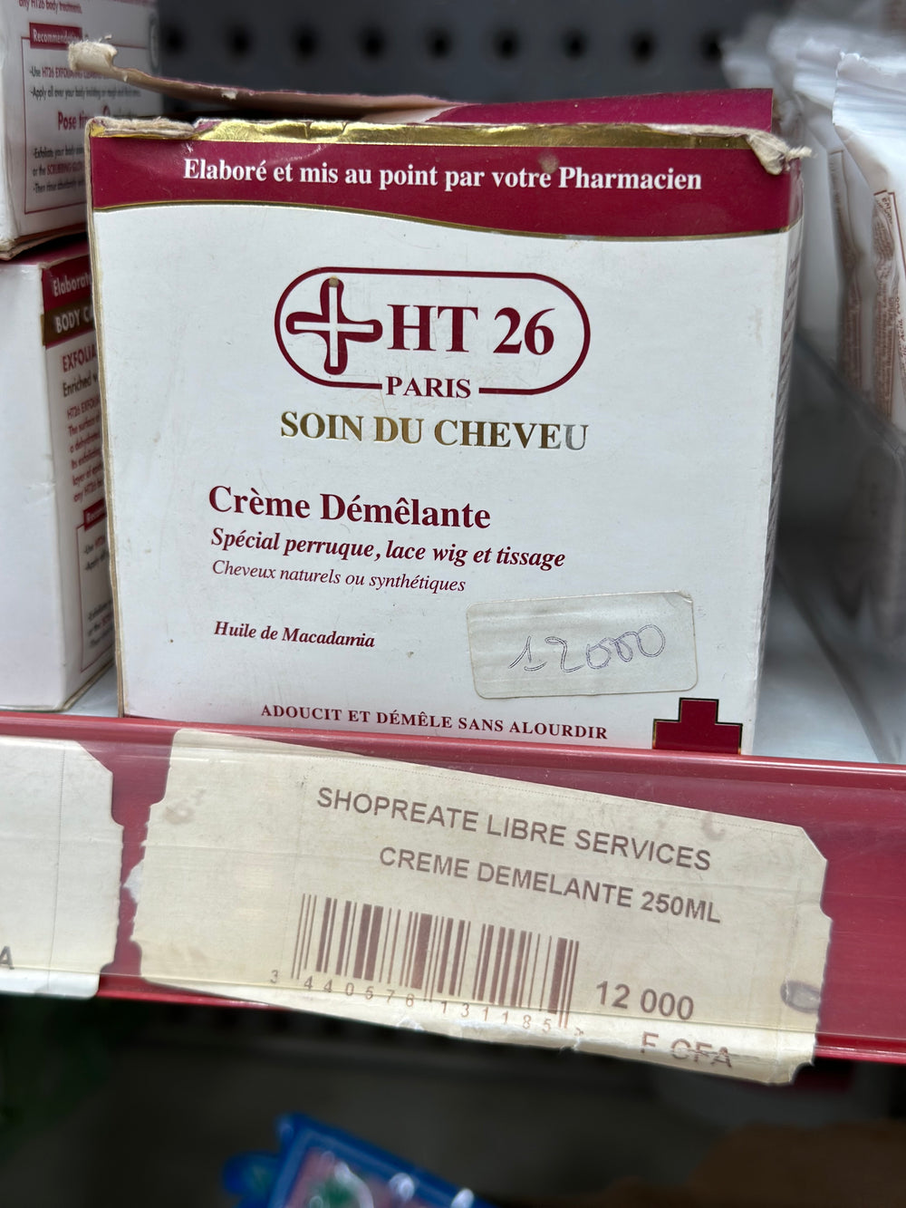 + HT 26 Paris Crème démêlante 250ml