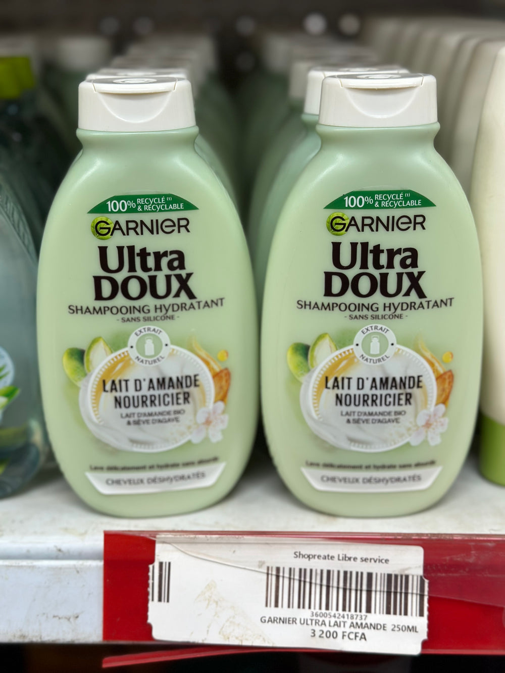 GARNIER DOUX ULTRA LAIT AMANDE 250ML