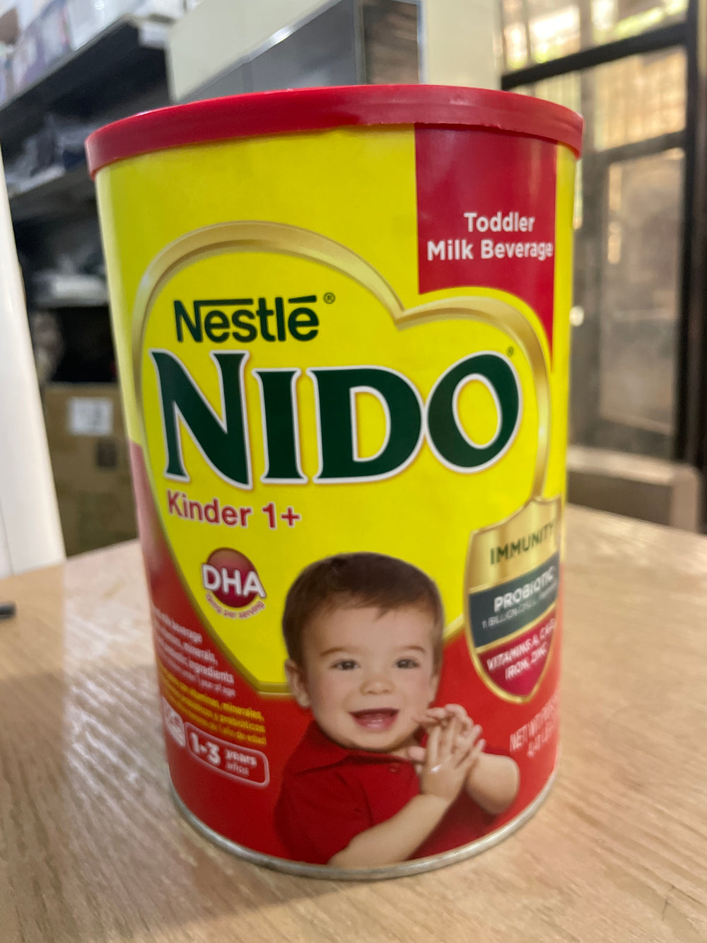 NIDO 1+ Ages 1-3
NIDO® 1+ Toddler Milk Beverage 56.4 oz for Kids & Toddlers (2.0Kg) DLC: Août26
