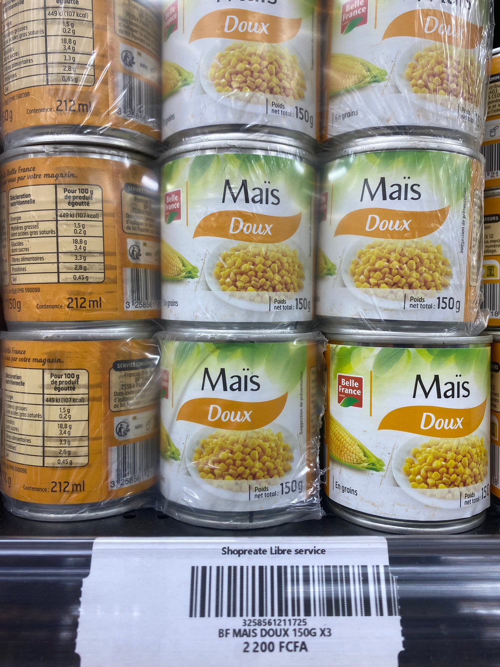 BF MAIS DOUX 150G X3