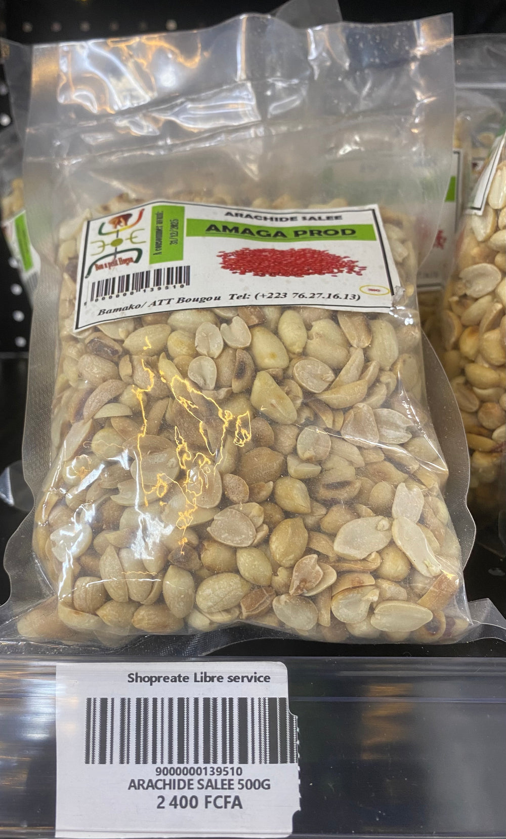 ARACHIDE SALEE 500G
